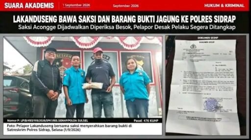 *LAKANDUSENG BAWA SAKSI & BARANG BUKTI JAGUNG DAN SAKSI ACONGGE DIPERIKSA , DESAK TANGKAP PELAKU SEGERA!* *LAKANDUSENG BAWA SAKSI & BARANG BUKTI JAGUNG DAN SAKSI ACONGGE DIPERIKSA , DESAK TANGKAP PELAKU SEGERA!*