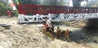Jembatan Modular 20 Meter di Talun Saragih Hampir Rampung, Progres Capai 95,25%