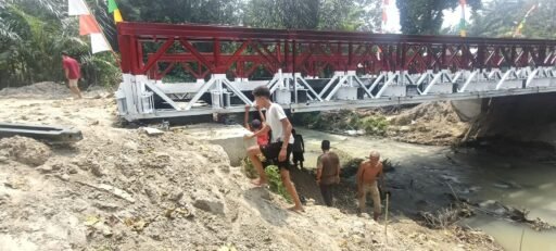 Jembatan Modular 20 Meter di Talun Saragih Hampir Rampung, Progres Capai 95,25% Jembatan Modular 20 Meter di Talun Saragih Hampir Rampung, Progres Capai 95,25%