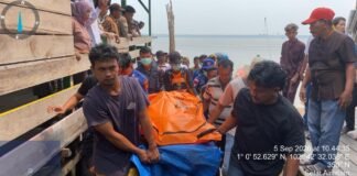 Tim SAR Gabungan Temukan Korban Tabrakan Dua Speedboat di Perairan Sialang Pasung
