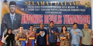 Laksanakan Sosperda Tentang Adminduk, Antonius Tumanggor Soroti Soal Parlinsos
