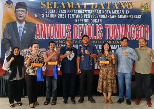 Laksanakan Sosperda Tentang Adminduk, Antonius Tumanggor Soroti Soal Parlinsos Laksanakan Sosperda Tentang Adminduk, Antonius Tumanggor Soroti Soal Parlinsos