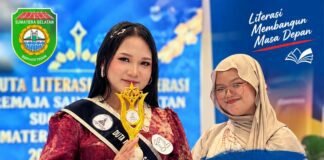 Rara Ramawati Harumkan Nama Muara Enim, Raih Juara Duta Literasi Remaja Sains Sumatera Selatan 2026