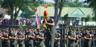 Pangdam I/BB Pimpin Penutupan Dikmata, 1.955 Siswa Resmi Jadi Prajurit TNI AD