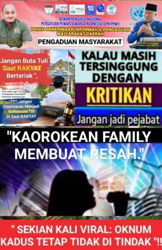 *SEKIAN KALI VIRAL TETAP TAK ADA TINDAKAN: OKNUM KADUS SIDODADI DIDUGA IKUT MENGELOLA KARAOKE FAMILY — M *SEKIAN KALI VIRAL TETAP TAK ADA TINDAKAN: OKNUM KADUS SIDODADI DIDUGA IKUT MENGELOLA KARAOKE FAMILY — M