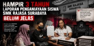 Unit PPA Polrestabes Surabaya Dinilai Gagal Lindungi Anak, Kasus SMK Rajasa 3 Tahun Tak Ada Kejelasan