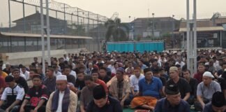 Lapas Muara Enim Gelar Salat Istisqa, Mohon Turunnya Hujan dan Keberkahan