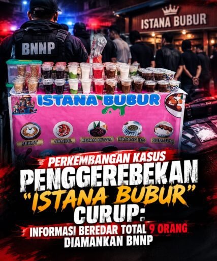 Perkembangan Kasus Penggerebekan“Istana Bubur”Curup:Informasi Beredar Total 9 Orang Diamankan BNNP Perkembangan Kasus Penggerebekan“Istana Bubur”Curup:Informasi Beredar Total 9 Orang Diamankan BNNP