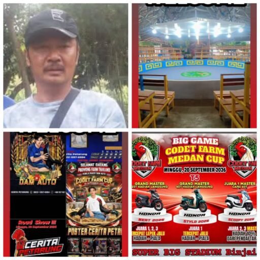 Codet dan Aan Gelar Perjudian Laga Ayam di Kota Binjai, Polisi Diduga Tutup Mata Codet dan Aan Gelar Perjudian Laga Ayam di Kota Binjai, Polisi Diduga Tutup Mata