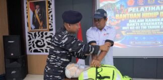 Bukan Sekedar Rekor, 900 Peserta Kodaeral I Belajar Jadi Penolong di Saat Genting