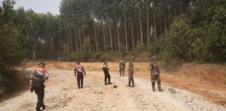 Patroli Karhutla Kodim 0205/TK, Nihil Titik Api di Wilayah Karo