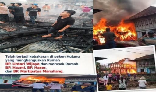 Rumah Warga di Pekon Hujung Belalau Ludes Terbakar, Dua Bangunan di Sekitar Ikut Terdampak Rumah Warga di Pekon Hujung Belalau Ludes Terbakar, Dua Bangunan di Sekitar Ikut Terdampak