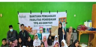 Apical Dukung Peningkatan Fasilitas Pendidikan TPQ As-Saniyah di Marunda