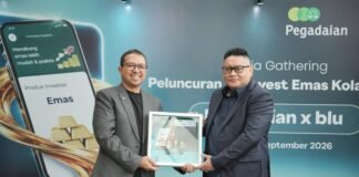 Peluncuran blulnvest Emas oleh BCA Digital dan Pegadaian