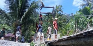 Jembatan Gantung Aek Bargot Padang Lawas Rampung, Progres Capai 100 Persen