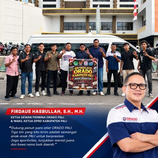 Sinergi Firdaus Hasbullah dan Pengcab ORADO PALI: Bawa Misi Besar Harumkan Bumi Serepat Serasan. Sinergi Firdaus Hasbullah dan Pengcab ORADO PALI: Bawa Misi Besar Harumkan Bumi Serepat Serasan.
