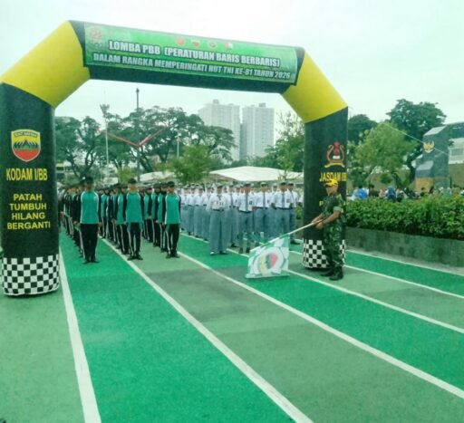HUT ke – 81 TNI, Kodam I/BB Gelar Lomba PBB Pelajar dan Mahasiswa HUT ke – 81 TNI, Kodam I/BB Gelar Lomba PBB Pelajar dan Mahasiswa