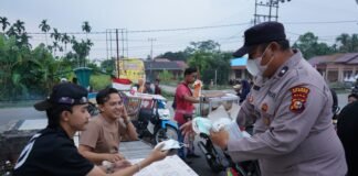 Polres Meranti Pastikan Zero Karhutla, Waspada Ispa Dan BBM Aman Terkendali.