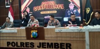 458,8 Gram Sabu dan 142 Ekstasi Disita, Polres Jember Bongkar 27 Kasus Narkoba