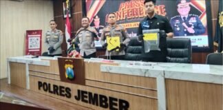 Satreskrim Polres Jember Bongkar 8 Kasus 3C, 15 Tersangka dan 12 Motor Hasil Kejahatan Diamankan