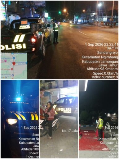 Polsek Ngimbang Gelar Patroli Blue Light Guna Menjaga Siskamtibmas Daerah Rawan Kriminal Di Wilayah Ngimbang Polsek Ngimbang Gelar Patroli Blue Light Guna Menjaga Siskamtibmas Daerah Rawan Kriminal Di Wilayah Ngimbang