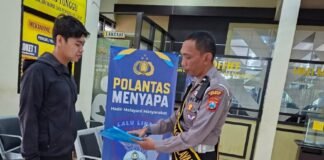 Polantas Menyapa, Satlantas Polres Jember Perkuat Pelayanan Transparan di Samsat Jember