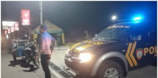 Pastikan Wilayah Ngimbang Kondusif Polsek Ngimbang Gelar Patroli Harkamtibmas Blue Light 4C di Malam Hari
