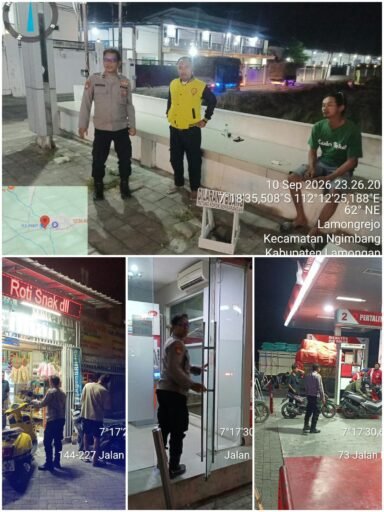 Polsek Ngimbang Intensifkan Patroli Harkamtipmas Sisir Beberapa Obyek Vital Polsek Ngimbang Intensifkan Patroli Harkamtipmas Sisir Beberapa Obyek Vital