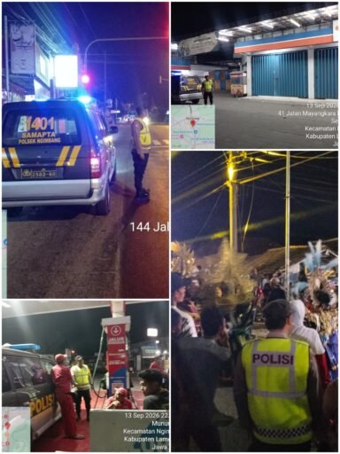Pastikan Wilayah Ngimbang Kondusif Polsek Ngimbang Gelar Patroli Harkamtibmas Blue Light 4C Di Malam Hari Pastikan Wilayah Ngimbang Kondusif Polsek Ngimbang Gelar Patroli Harkamtibmas Blue Light 4C Di Malam Hari