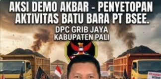 DPC GRIB Jaya PALI Tabuh Genderang Perang: Ancam Blokade Total Truk Batu Bara PT BSEE!