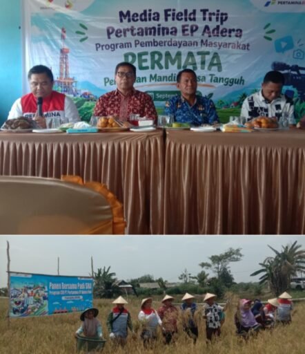 Lewat Media Field Trip Pertamina EP Adera Ajak Jurnalis Intip Keberhasilan Program PERMATA di Desa Pengabuan. Lewat Media Field Trip Pertamina EP Adera Ajak Jurnalis Intip Keberhasilan Program PERMATA di Desa Pengabuan.