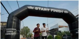 Aniversary 3 Tahun LA Police Runners, Lari Bersama Sehat Bersama Solid Selalu
