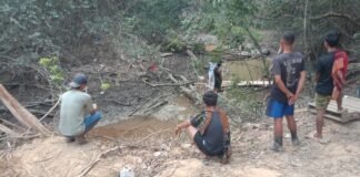 Saling Lempar Tanggung Jawab! Sungai Kering Total, Warga Suka Maju Paksa Rig TMMJ Hentikan Pengeboran.