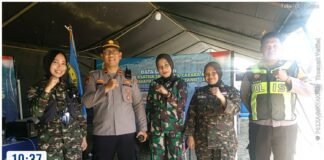 Polsek Wagir Patroli & Amankan Kegiatan PKT-CARMAL SMA Taruna Nusantara di Lapangan Precet