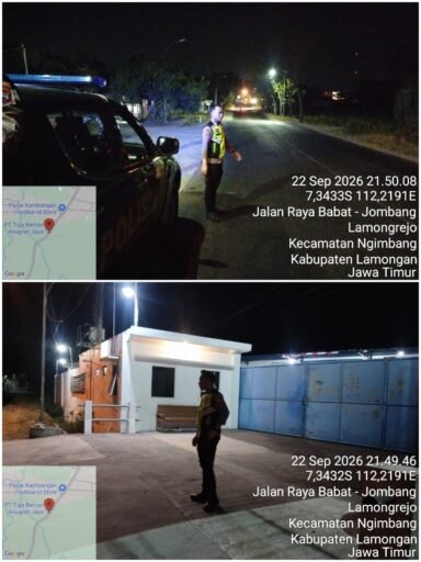 Polsek Ngimbang Gelar Patroli Blue Light Guna Menjaga Siskamtibmas Daerah Rawan Kriminal Di Wilayah Ngimbang Polsek Ngimbang Gelar Patroli Blue Light Guna Menjaga Siskamtibmas Daerah Rawan Kriminal Di Wilayah Ngimbang