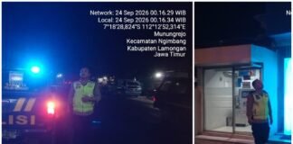 Berikan Rasa Aman Personil Polsek Ngimbang Gelar Patroli Blue Light 4C Di Daerah Rawan Kriminal
