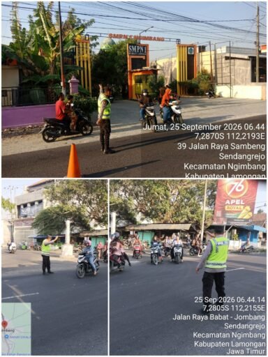 Guna Cegah Kemacetan Polsek Ngimbang Gelar Commanderwish Pagi di Beberapa Titik Rawan Kemacetan Guna Cegah Kemacetan Polsek Ngimbang Gelar Commanderwish Pagi di Beberapa Titik Rawan Kemacetan