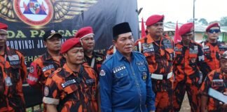 Bang Romy,Buka Diklat Jambore Ke-II BKPB Badan Kesehatan & Penanggulangan Bencana Pemuda Pancasila Prov.Jabar