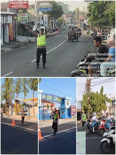 Guna Cegah Kemacetan Polsek Ngimbang Gelar Commanderwish Pagi di Beberapa Titik Rawan Kemacetan Guna Cegah Kemacetan Polsek Ngimbang Gelar Commanderwish Pagi di Beberapa Titik Rawan Kemacetan