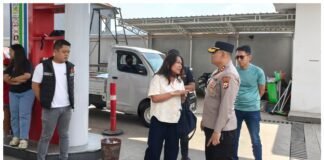 Tinjau 3 SPBU, Kapolres Toraja Utara: Jangan Ada Pengisian Berulang Untuk Kendaraan yang Sama