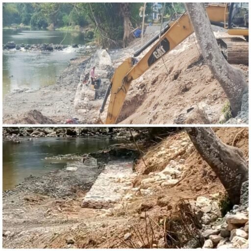 Pembangunan Bronjong Diduga Masuk di Ruang Sungai Saddang, PSDA PUTR Torut Bakal Terbitkan Teguran Pembangunan Bronjong Diduga Masuk di Ruang Sungai Saddang, PSDA PUTR Torut Bakal Terbitkan Teguran