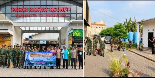 HUT Tni Yang Ke 81 Koramil 0807 Ngunut,Kerja Bakti Di Halaman Pasar Ngunut HUT Tni Yang Ke 81 Koramil 0807 Ngunut,Kerja Bakti Di Halaman Pasar Ngunut