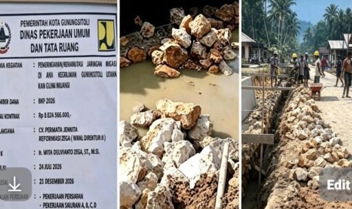 diduga Skandal CV.Permata Jennita sunat Pondasi Dan lantai Jaringan irigasi 40-50.CM.Rp8,6 M Di afia diduga Skandal CV.Permata Jennita sunat Pondasi Dan lantai Jaringan irigasi 40-50.CM.Rp8,6 M Di afia