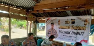 Jumat Curhat di Bunut: Polsek Ajak Warga Perangi Narkoba, Judol, Bullying dan Karhutla