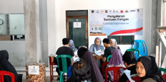 Penyaluran Bantuan Pangan di Desa Lebak Anyar Capai 615 KPM