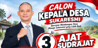 Menuju Sukaresmi Maju Bersama Ajat Sudrajat, Calon Kepala Desa Nomor Urut 3 yang Siap Bawa Perubahan