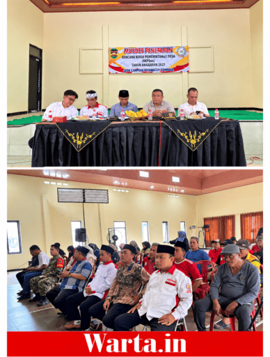 Musdes Campaka Matangkan RKPDes 2027, Kesejahteraan RT/RW hingga Regenerasi BPD Jadi Sorotan Musdes Campaka Matangkan RKPDes 2027, Kesejahteraan RT/RW hingga Regenerasi BPD Jadi Sorotan
