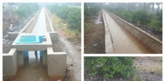 *Proyek P3A Sungai Belidak Diduga Asal Jadi, Sejumlah Titik Bangunan Mengalami Retak*