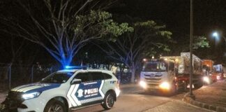 Polisi Kawal Logistik MotoGP dari Jepang Tiba di BIZAM, hingga Sirkuit Mandalika