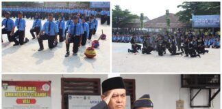 Pelantikan Taruna/Taruni SMKN 1 Cikande Angkatan v tahun ajaran 2026/2027 Berjalan Khidmat
